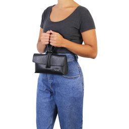 TL Bag Bolso Noche en Piel Denim TL141990