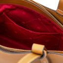 Libra Schultertasche aus Leder Natural TL142562