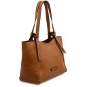 Libra Schultertasche aus Leder Natural TL142562