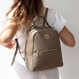 Prisma Soft Leather Backpack Коньяк TL142483