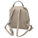 Prisma Rucksack aus Weichem Leder Hell Taupe TL142483