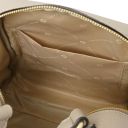 Prisma Rucksack aus Weichem Leder Hell Taupe TL142483