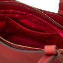 Libra Schultertasche aus Leder Rot TL142562