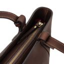 Libra Sac Bandoulière en Cuir Marron foncé TL142562