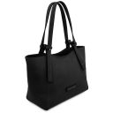 Libra Schultertasche aus Leder Schwarz TL142562