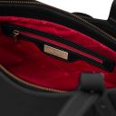 Libra Schultertasche aus Leder Schwarz TL142562
