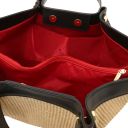Soleil Raffia Shopping bag Black TL142567
