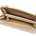 Urania Portafoglio/portacellulare in Pelle con Tracolla Beige TL142433