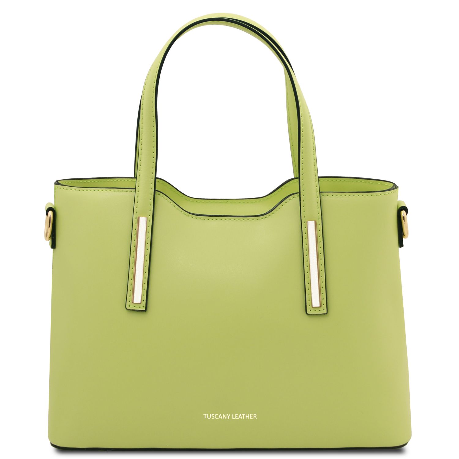 『TOU BAG Olive』 Olimpia Leather Tote - Small Size Lime Green TL141521