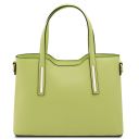 Olimpia Sac Cabas en Cuir - Petit Modèle Lime TL141521