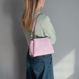Abby Leather Handbag Black TL142500
