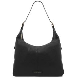 Plenia Leather Shopping bag Черный TL142569