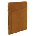 Costantino Leather Document Case With Handle Natural TL142545