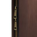 Tiberio Leather Document Case Dark Brown TL142556