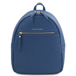 Arco Leather Backpack Denim TL142584