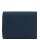Elégant Portefeuille en Cuir Bleu foncé TL142603