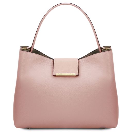 Clio Leather Secchiello bag Nude TL142356