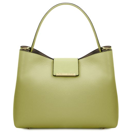 Clio Sac Secchiello en Cuir Lime TL142356