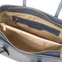 TL Bag Schultertasche aus Leder Denim TL142037