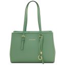 TL Bag Borsa al Hombro en Piel Menta Verde TL142037