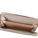 Ibiza Bolso Shopping en Piel Suave y Cartera en Piel con Cremallera en el Contorno Beige TL142609