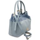 Diade Soft Leather Shopping bag Light Blue TL142587