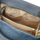 TL Bag Bolso Cubo en Rafia Denim TL142208