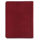 Augusto Leather Document Case With Ring Binder Red TL142555