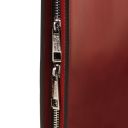 Augusto Leather Document Case With Ring Binder Red TL142555