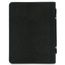 Cesare Leather Document Case With Handle and Ring Binder Черный TL142554