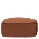 Mauritius Soft Leather Backpack and Soft Leather Toiletry Case Cognac TL142611