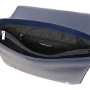 Messenger Borsa Messenger in Pelle Saffiano Blu scuro TL142549