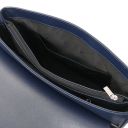 Messenger Borsa Messenger in Pelle Saffiano Blu scuro TL142549