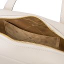 Eclaire Schultertasche aus Leder Beige TL142581