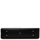 Eclaire Schultertasche aus Leder Schwarz TL142581