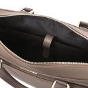 Torino Notebook-Aktentasche aus Saffiano-Leder Dunkel Taupe TL142551