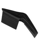 Exclusive 3 Fold Leather Wallet for men Black TL142589