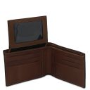 Esclusivo Portafoglio Uomo in Pelle 3 Ante Testa di Moro TL142589