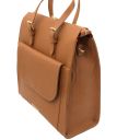 TL Bag Lederrucksack Für Damen Cognac TL142118