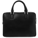 Ferrara Cartable Porte Ordinateur en Cuir Noir TL142548