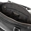 Ferrara Cartable Porte Ordinateur en Cuir Noir TL142548