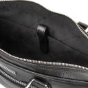 Ferrara Cartable Porte Ordinateur en Cuir Noir TL142548