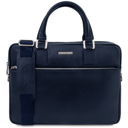 Ferrara Borsa Business in Pelle Blu scuro TL142548