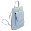 TL Bag Petite sac à dos en Cuir Pour Femme Bleu céleste TL142092