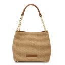 TL Bag Raffia Bucket bag Cognac TL140557
