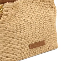 TL Bag Raffia Bucket bag Cognac TL140557