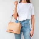 TL Bag Raffia Bucket bag Cognac TL140557