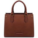 Dama Leather Handbag Brown TL142564