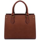 Dama Leather Handbag Brown TL142564