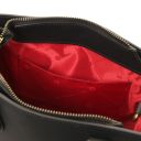 Dama Handtasche aus Leder Schwarz TL142564